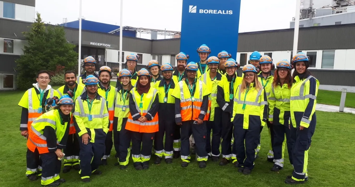 Study visit to Borealis AB