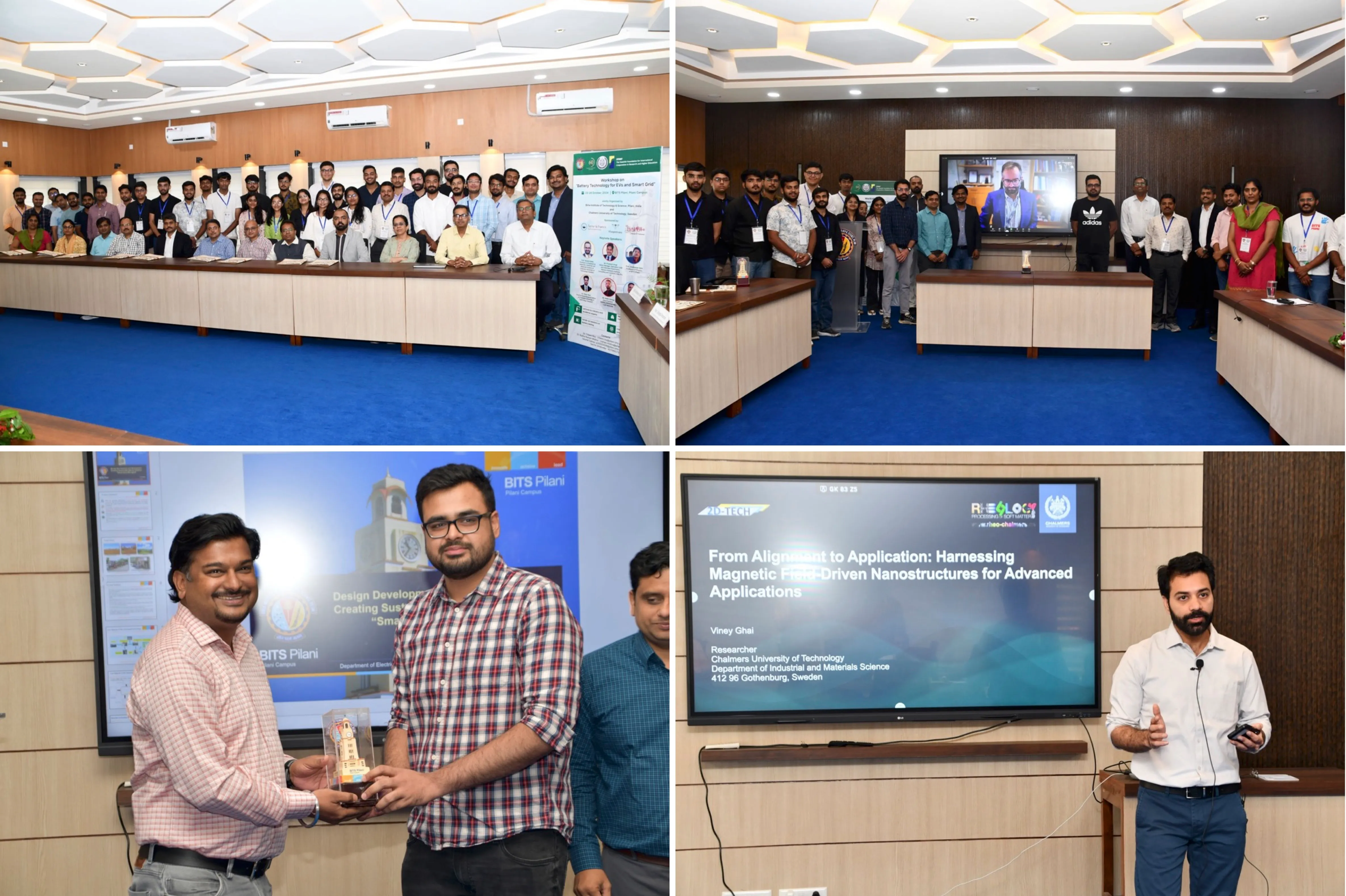 Battery technology workshop at BITS, India