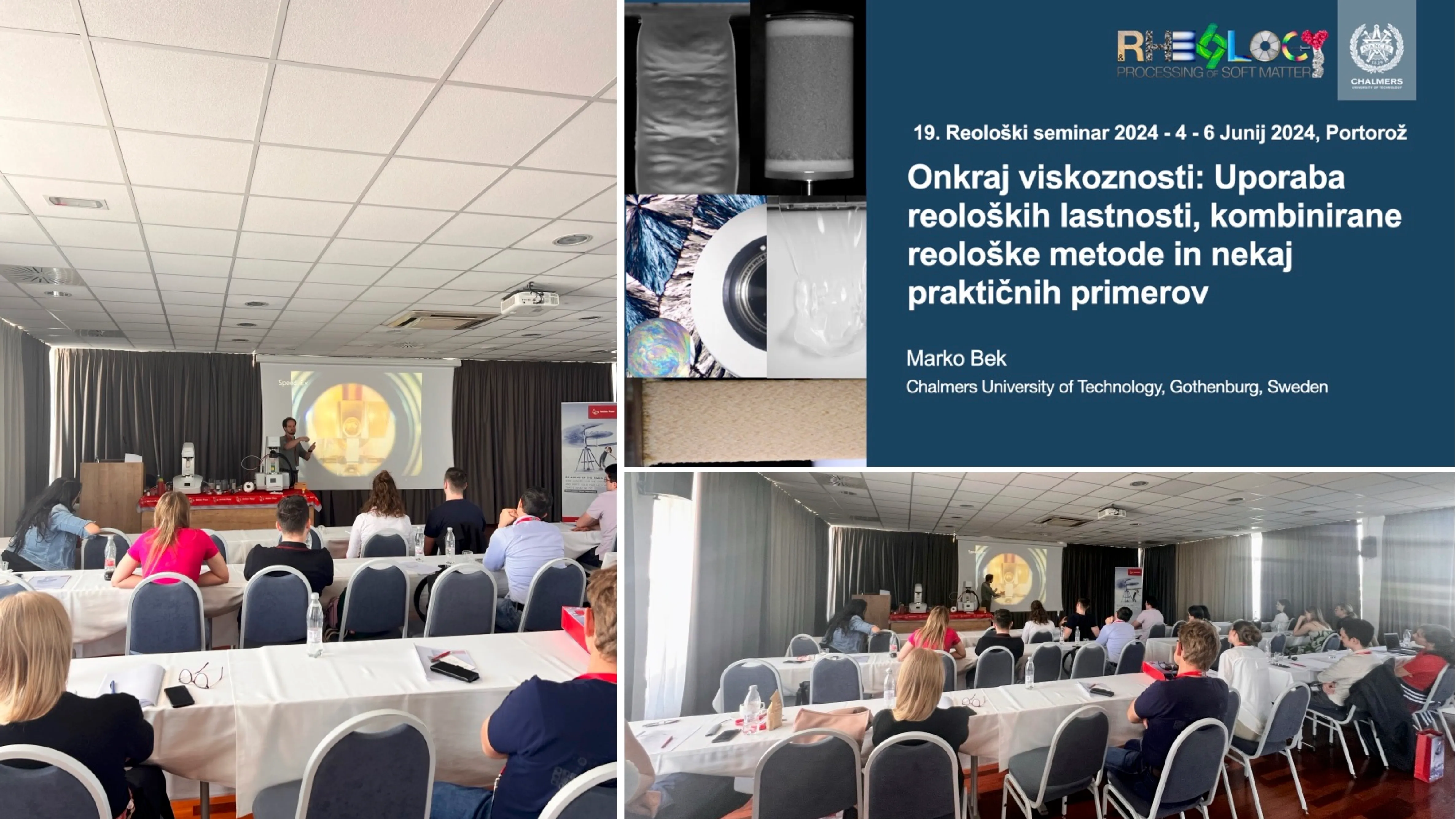 Rheological Seminar in Portorož