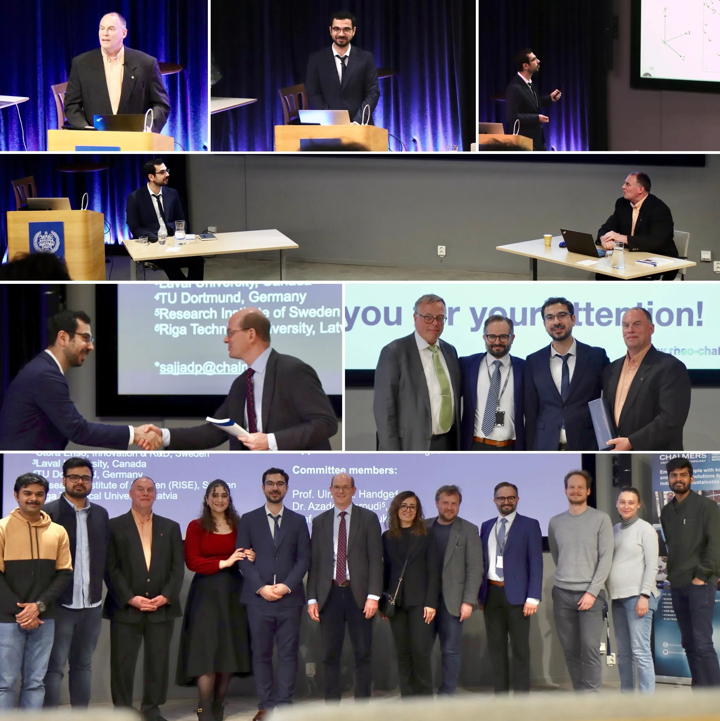 Dr. Sajjad's PhD defense